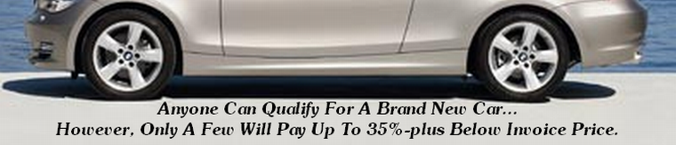 Purchase A New Car Under Car Dealer's Invoice Price